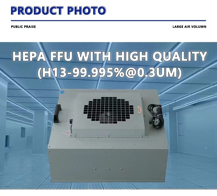High Efficiency and Easy Installation Fan Filter Unit 2′ X 4′ FFU