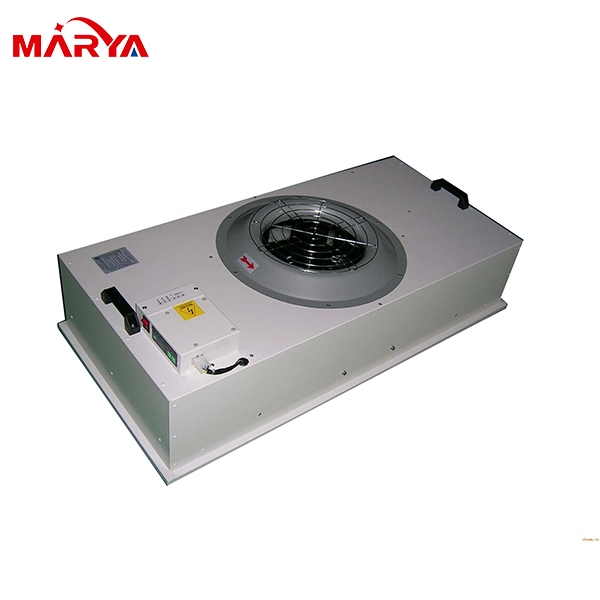 GMP Clean Room Fan Filter Unit (FFU) with H13 H14 U15 HEPA/ULPA Filter and Brushless DC Permanent Magnet Motor