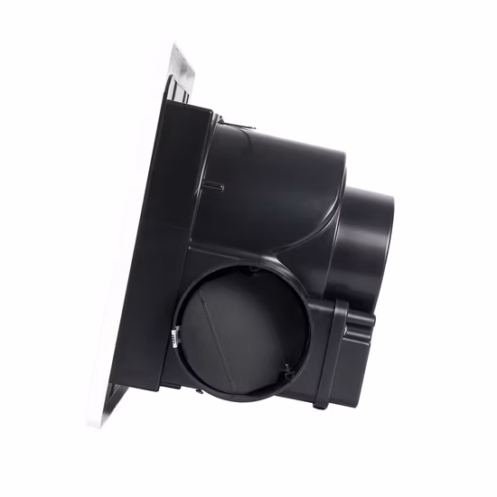 Aspiratore da bagno quadrato in plastica ABS montato a soffitto per WC per la ventilazione domestica